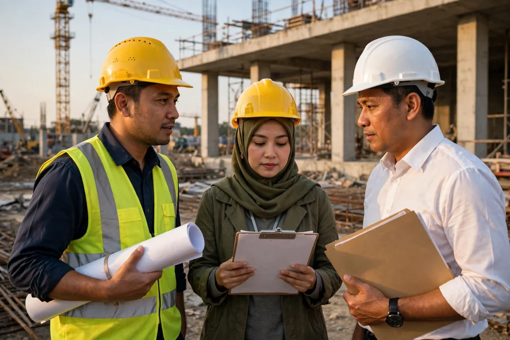 Peran kontraktor konsultan owner di proyek konstruksi