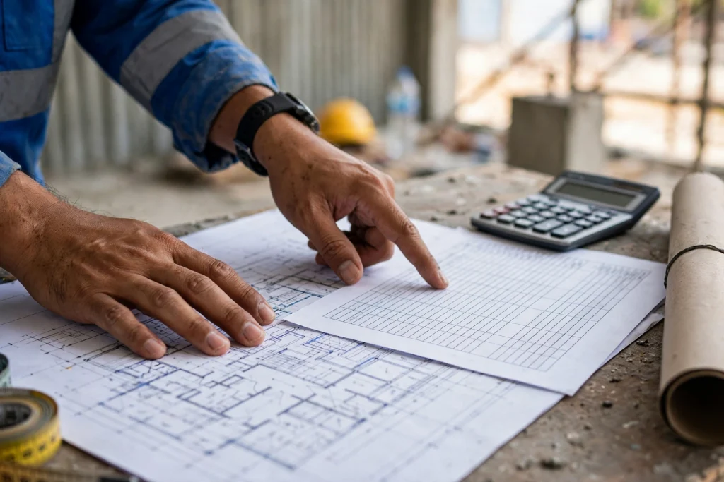 Cara menyusun RAB proyek konstruksi
